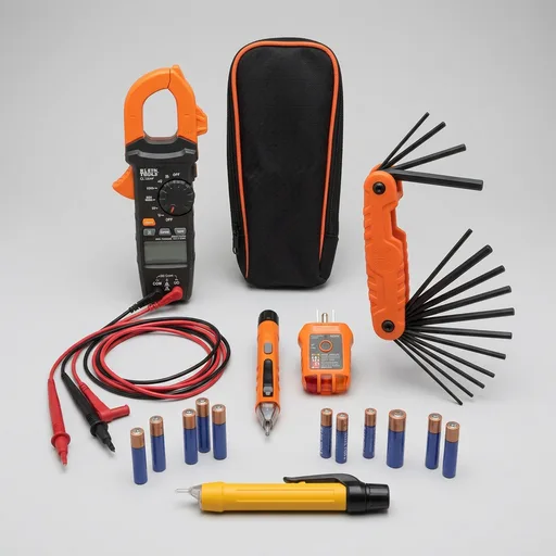 Klein Tools CL120VP Electrical Voltage Test Kit & 70550 Hex Key Set