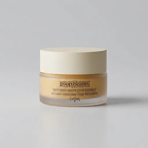 goop Beauty Microderm Exfoliator | Microdermabrasion Scrub to Smooth Textured Skin | 0.5 fl oz