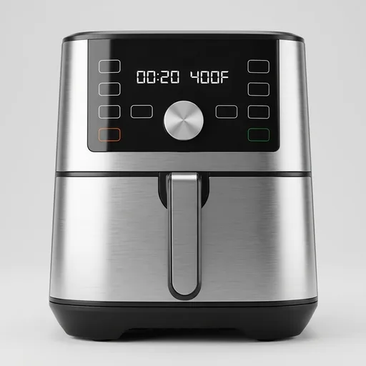 Instant Pot 6QT VORTEX Plus Air Fryer, 6-in-1, Air Fry, Broil, Dehydrate, Crisp, Roast, Reheat, Bake, Dishwasher-Safe Airfryer basket, from the Makers of Instant Pot, Stainless Steel