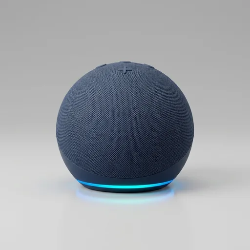 Amazon Echo Dot (newest model) - Vibrant sounding speaker, Designed for Alexa+, Great for bedrooms, dining rooms and offices, Deep Sea Blue