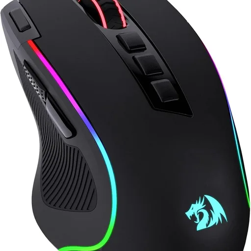 Redragon M612 Wired RGB Optical Gaming Mouse 8000 DPI Remapping Keys