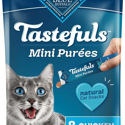 Blue Buffalo Tastefuls Mini Purees Cat Treats