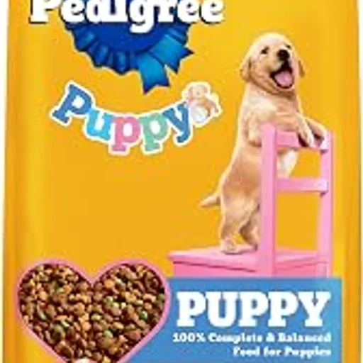 Pedigree Puppy Dry Dog Food, Chicken, Rice, and Vegetable, 3.5 lb