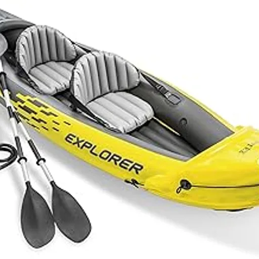 Intex Explorer K2 Inflatable Kayak Set