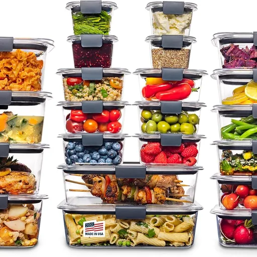 Rubbermaid Brilliance 44-Piece Food Storage Containers Set