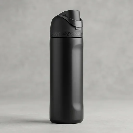 Owala FreeSip Stainless Steel Water Bottle 24 oz Very, Very Dark