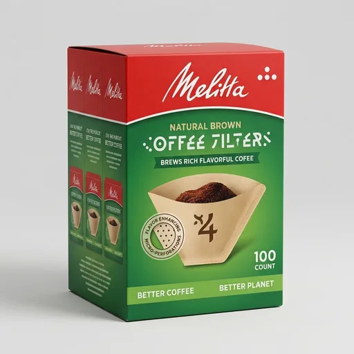 Melitta #4 Unbleached Coffee Filters