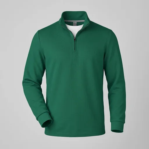 COOFANDY Mens Quarter Zip Up Pullover Lightweight Mock Neck Sweatshirt