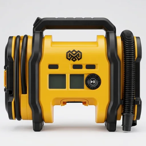 DEWALT Tire Inflator Portable Air Compressor 20V MAX, Car Air Pump with Automatic Shut Off, LED Light, Tool Only (DCC020IB)