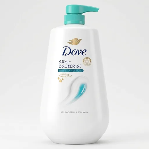 Dove 24hr Lotion Antibacterial Body Wash