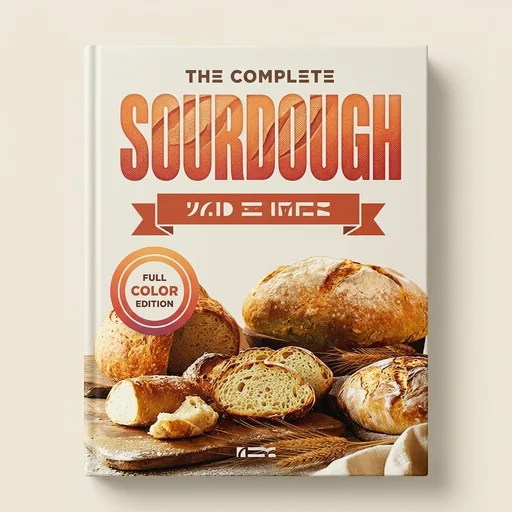 The Complete Sourdough Cookbook for Beginners: Master the Art of Bread Making for Artisan Breads, Pan Loaves, Whole-Grain, Pizzas, Rolls, Bagels, Sweets and More Using Sourdough Starter and Discard