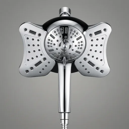 GRICH 2.5GPM Shower Head with Handheld Spray Combo: 2 in 1 Rainfall Shower Heads high pressure & Handheld Shower Head, 9 Spray Modes/Settings Detachable Shower Head with 60 Inch Hose