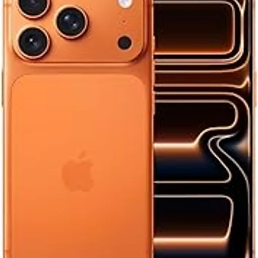 Amazon RenewediPhone 17 Pro, US Version, 256GB, eSIM, Cosmic Orange- Unlocked (Renewed)