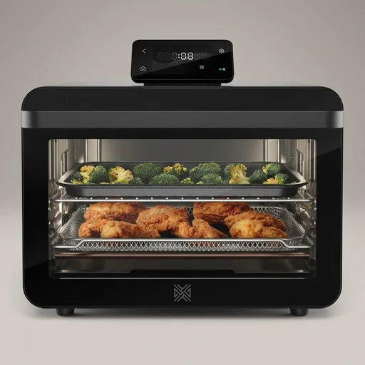 CHEF iQ MiniOven Smart Toaster Oven Air Fryer Combo