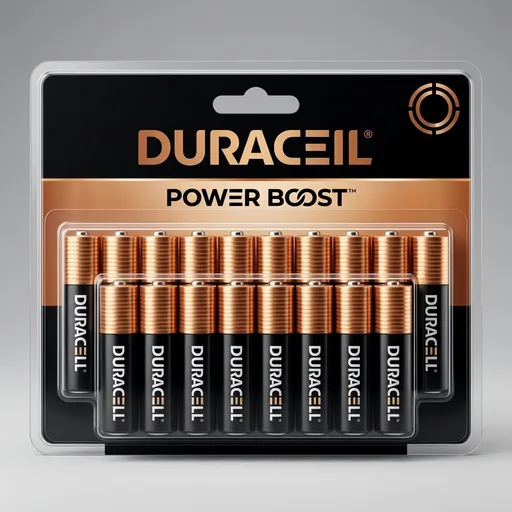 DURACELLCoppertop AA Batteries, 20 Count, 12-Year Shelf Life, Long-lasting