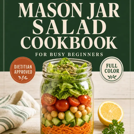 Super Simple Mason Jar Salad Cookbook for Busy Beginners