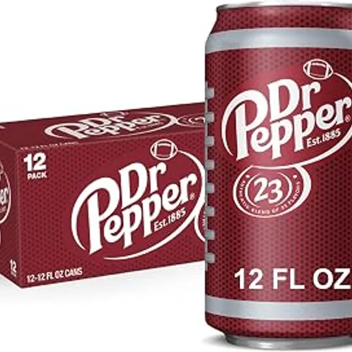 Dr PepperSoda, 12 fl oz cans, 12 pack