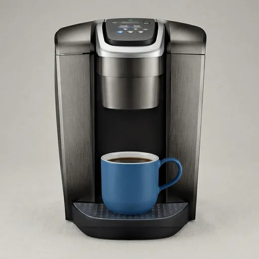 Keurig K-Elite Single Serve K-Cup Pod Coffee Maker, with Strength and Temperature Control, Iced Coffee Capability, 8 to 12oz Brew Size, Programmable, Brushed Slate