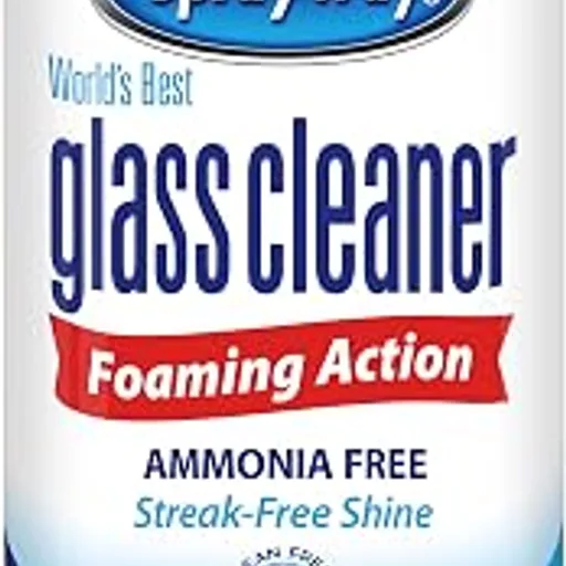 SpraywayGlass Cleaner Foaming Aerosol Spray, 19oz, Pack of 2 | Ammonia-Free, Streakless, Fast-Acting | Cleans & Polishes Glass Surfaces | Fresh Scent, Removes F