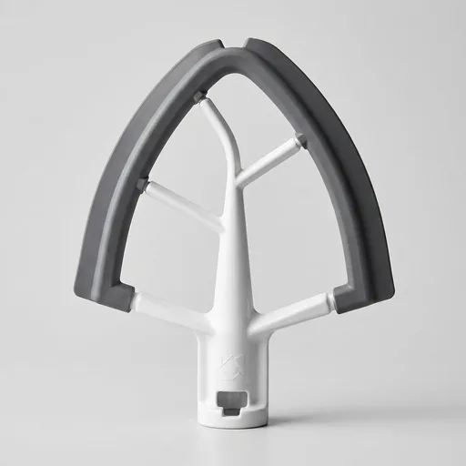Flex Edge Beater for KitchenAid 4.5-5 Qt Tilt-Head Stand Mixers,Paddle Gray