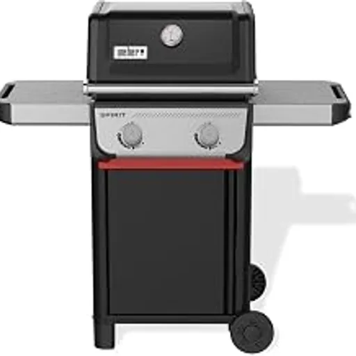 WeberSpirit® E-210 Gas Grill, Outdoor Cooking, Small Propane Grill, Black