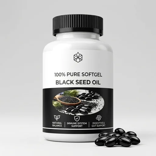 Ethiopian Black Seed Oil Capsules