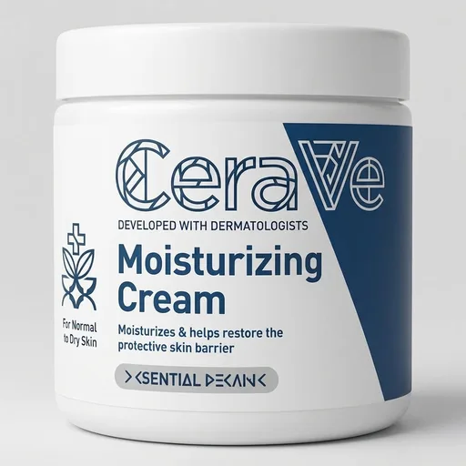 CeraVe Moisturizing Cream, Face & Body Moisturizer for Dry Skin, 19oz