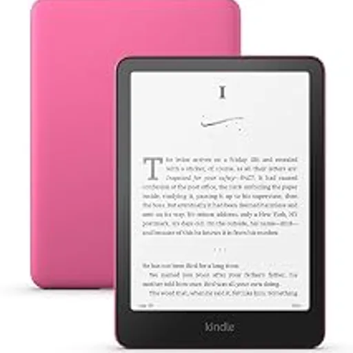 AmazonKindle Paperwhite 16GB (newest model) – 20% faster, with new 7" glare-free display and weeks of battery life – Raspberry