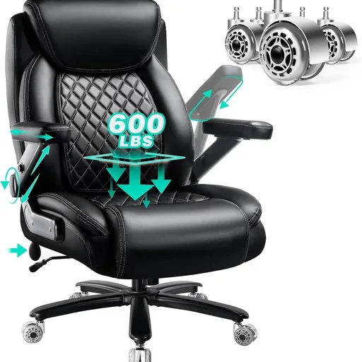 600LBS Large Heavy Duty Office Chair