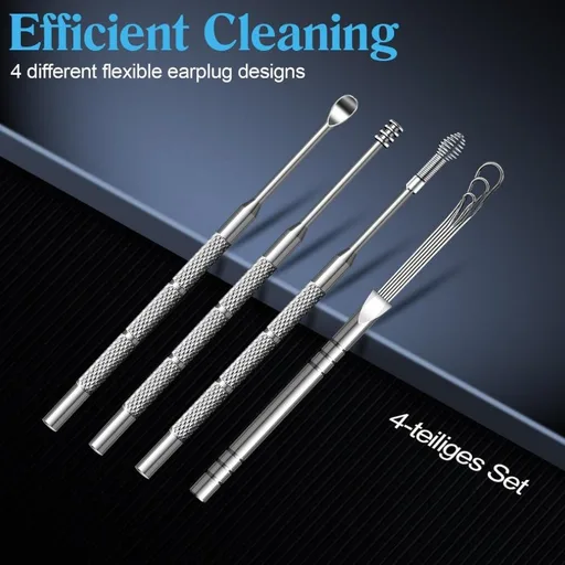 Stainless Steel Ear Wax Removal Tool Set
