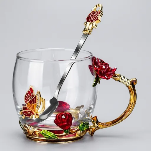 Glass Coffee Mug