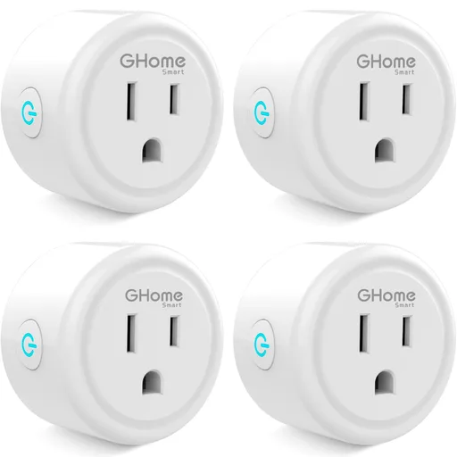 GHome Smart Plug Mini, WiFi Smart Outlet Plug