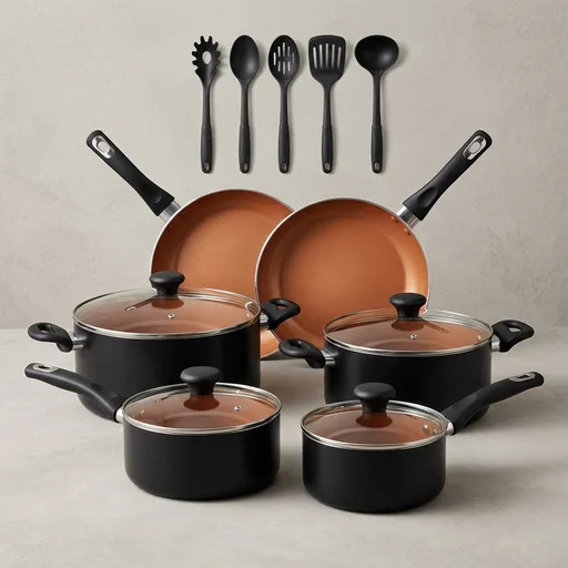 BECIGAR Ceramic Pots and Pans Set