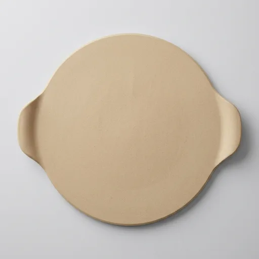 The Pampered Chef Large Round Stone with Handles on the Sides