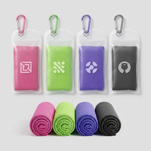 Sukeen 4 Pack Cooling Towels (40"x 12"), Cool Towels for Neck, Sport Sweat Rag for Gym, Cooling Rag, Cooling Towel for Yoga, Golf, Camping, Running, Workout, Camping, Fitness