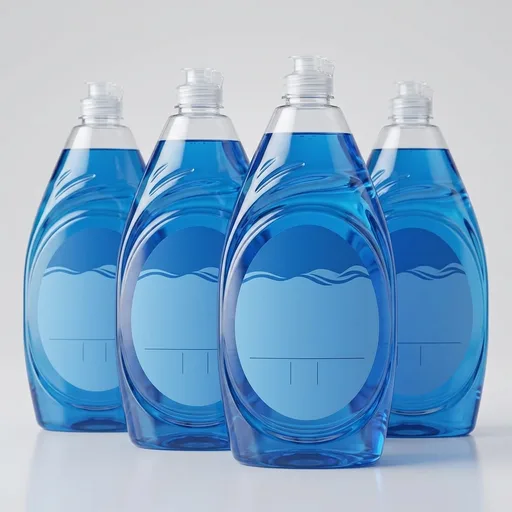 Amazon Basics Dish Soap, Fresh Scent, 30 fl oz, Pack of 4, Packaging May Vary