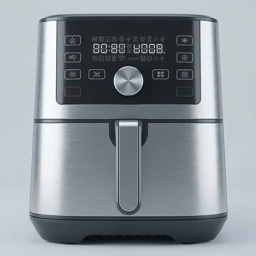 Instant Pot 6QT VORTEX Plus Air Fryer, 6-in-1, Air Fry, Broil, Dehydrate, Crisp, Roast, Reheat, Bake, Dishwasher-Safe Airfryer basket, from the Makers of Instant Pot, Stainless Steel