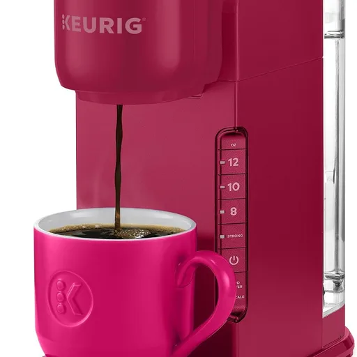 Keurig K-Express Single Serve K-Cup Pod Coffee Maker, 3 Brew Sizes, Strong Button Feature, 42oz Removable Reservoir, Island Berry