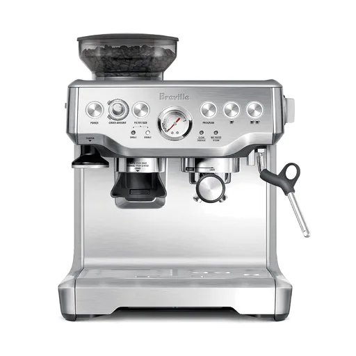 Breville BES870XL Barista Express Espresso Machine, Brushed Stainless Steel