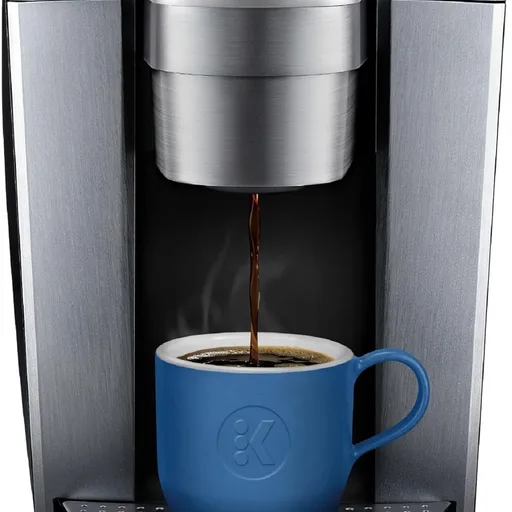 Keurig K-Elite Single Serve K-Cup Pod Coffee Maker, with Strength and Temperature Control, Iced Coffee Capability, 8 to 12oz Brew Size, Programmable, Brushed Silver
