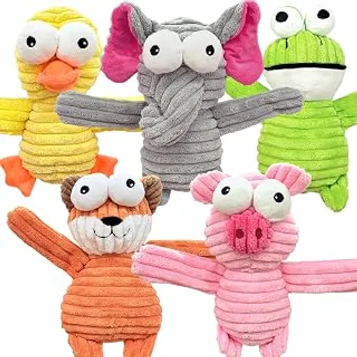 MRSOHRET Plush Squeaky Dog Toys