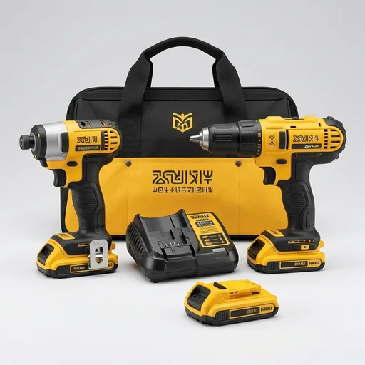 DEWALT DCK240C2 20V MAX Cordless Drill and Impact Driver Combo Kit