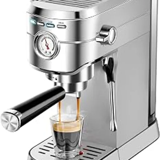 CASABREWS CM5418 Compact Espresso Machine with Milk Frothing Steam Wand