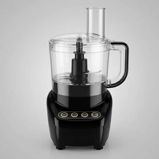 BLACK+DECKER 3-in-1 Easy Assembly 8-Cup Food Processor, Stainless Steel S-Blade, Easy-Clean, Touchpad Controls Black