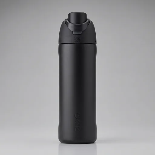 Owala FreeSip Insulated Stainless Steel Water Bottle with Straw, BPA-Free Sports Water Bottle, Great for Travel, 24 Oz, Very, Very Dark