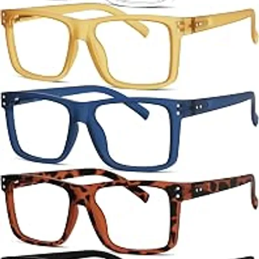 Eyekepper Reading Glasses Men 1.5, Oversized Readers for Women, 5pack
