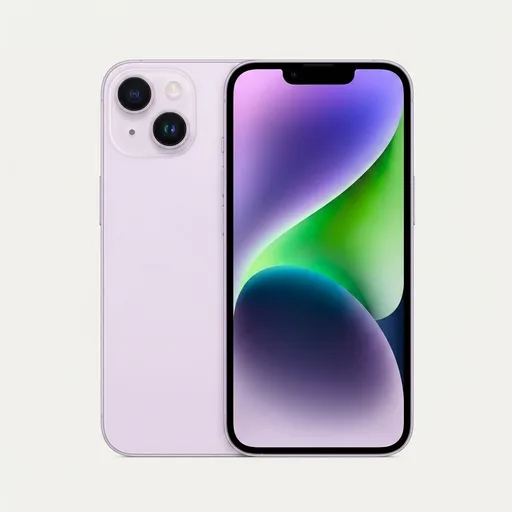 Apple iPhone 14, 256GB, Purple - Unlocked (Renewed)