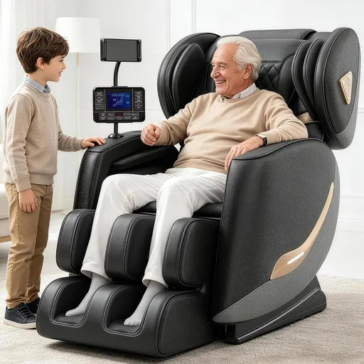 Massage Chair Full Body 180° Zero Gravity Recliner with Heat, 2026 Upgraded