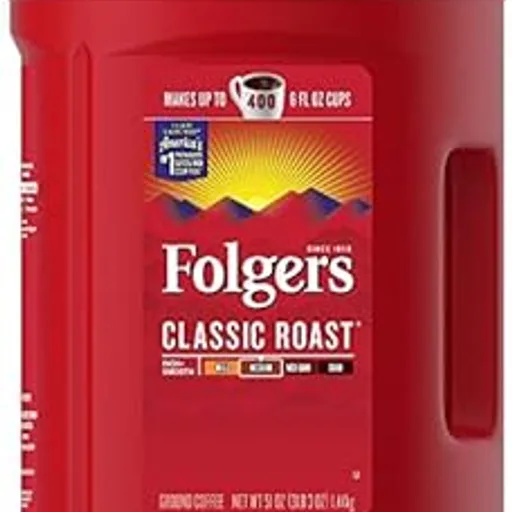 AMWU Folgers Classic Roast Ground Coffee (51 oz.)-set of 4