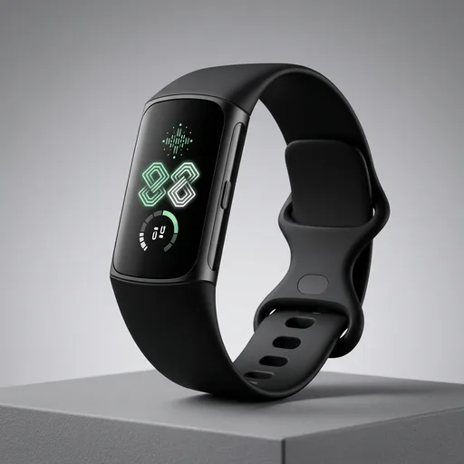 Fitbit Charge 6 Fitness Tracker with Google Apps - Heart Rate on Exercise Equipment - 3-Month Google Health Premium Membership Included - Health Tools - Obsidian/Black - Small&Large Bands Included